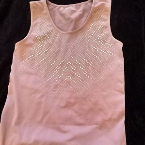 Bling spandex tank top NWOT